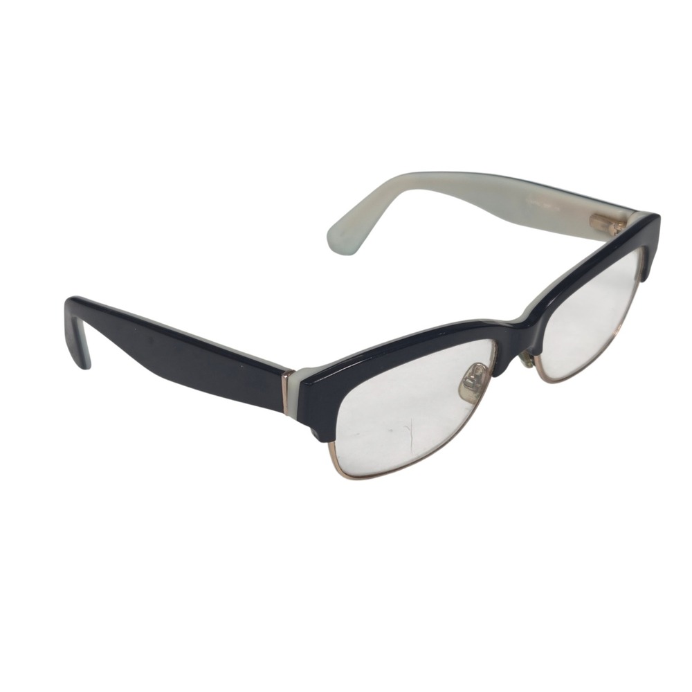 Kate Spade Eyeglasses Womens 52-17-135 Black Grey Rectangular Frames Only